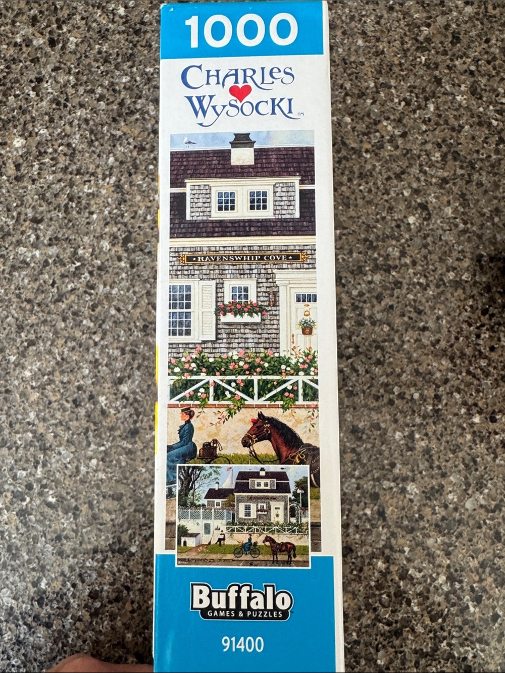 Like New 1000 pieces - "In Spring" Puzzle by Charles Wysocki - Buffalo Games - Picture 2 of 5